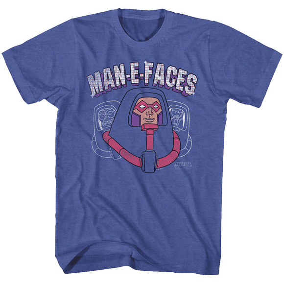 Masters Of The Universe Man-E-Faces Head Unisex T Shirt - Picture 1 of 4